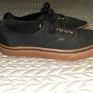 Vans Authentic Lo Pro Classic Men Size 9 Black/Gum